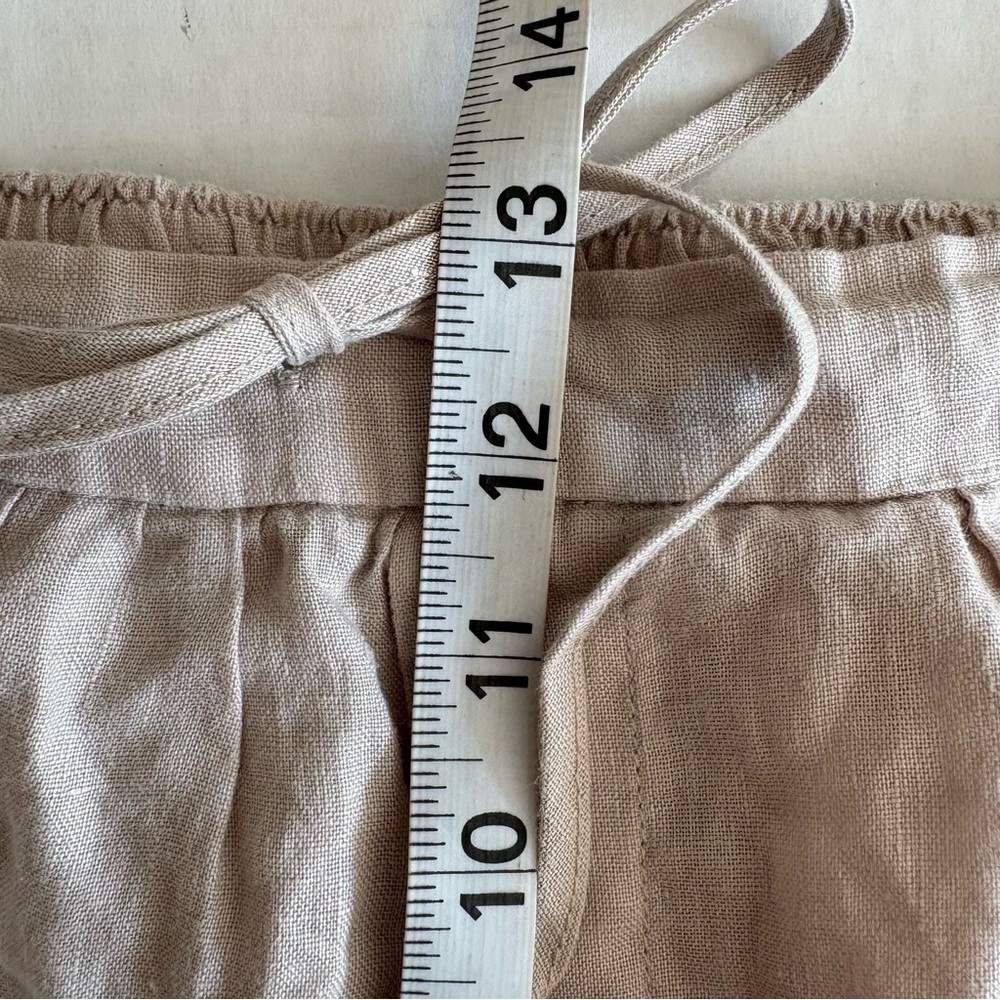 Zara linen pull on shorts size small - Picture 15 of 16